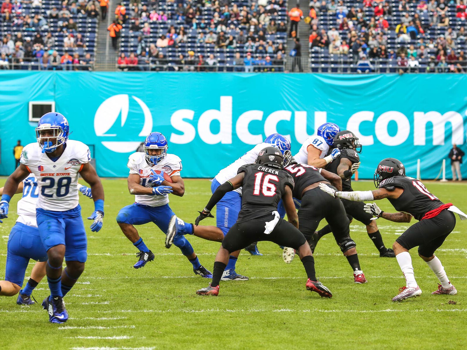2015 Poinsettia Bowl at Qualcomm Stadium: Boise State defeated Northern Illinois 55-7