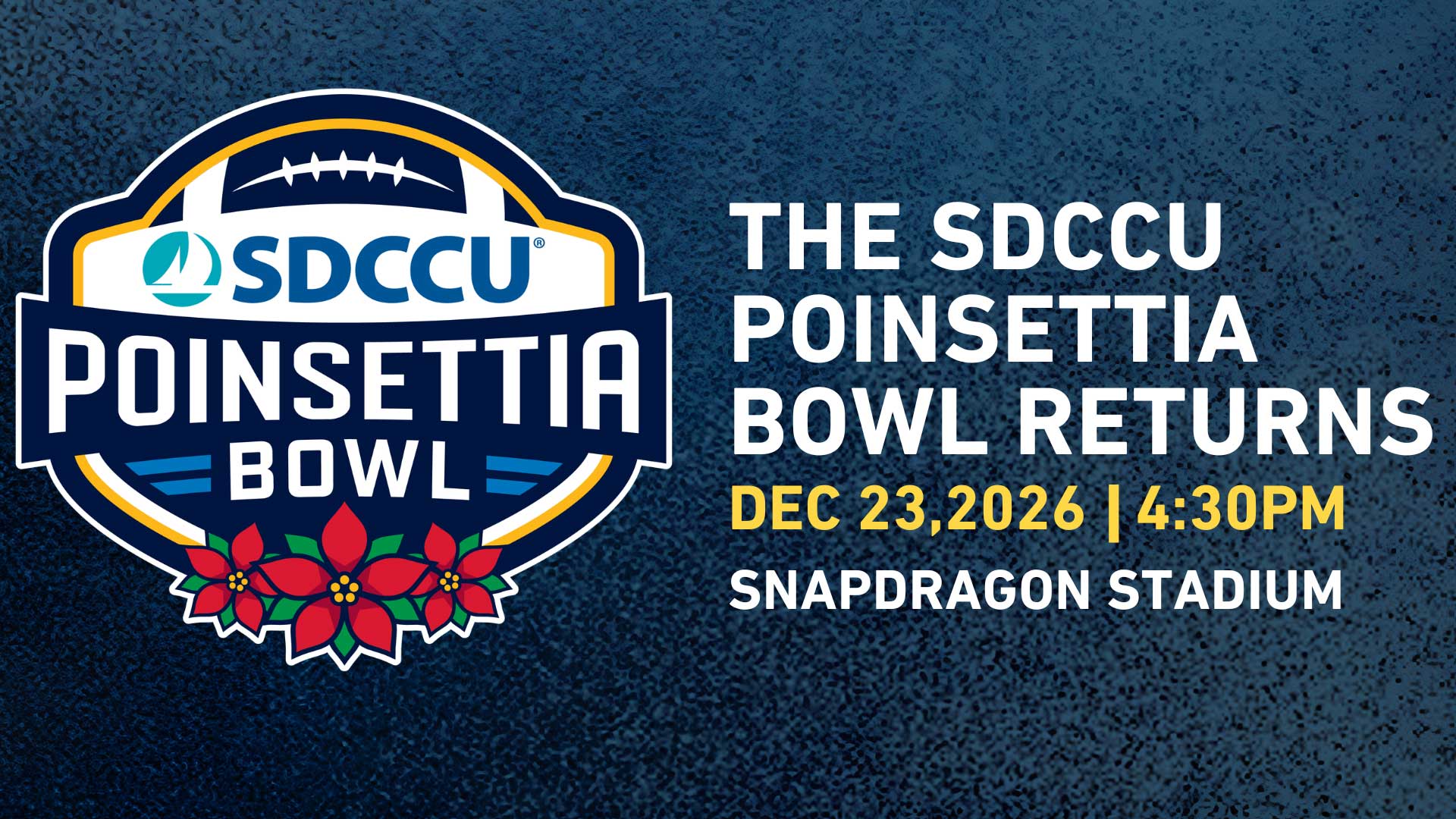 SDCCU Poinsettia Bowl returns to San Diego
