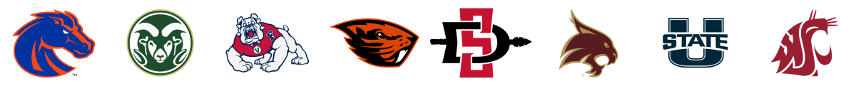 Pac-12 conference team logos